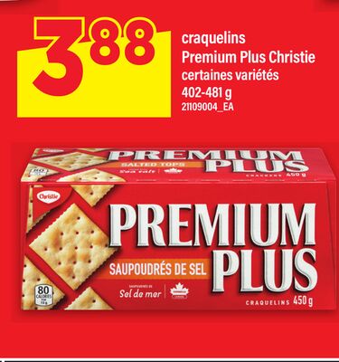 CRAQUELINS PREMIUM PLUS CHRISTIE, 402-481 g