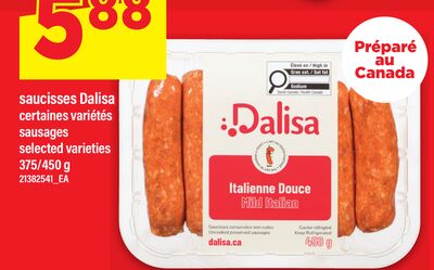 SAUCISSES DALISA