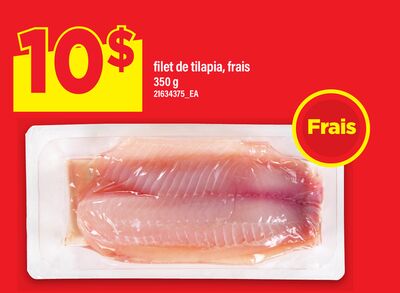 FILET DE TILAPIA, 350 g