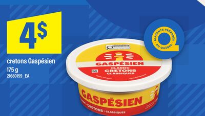 CRETONS GASPÉSIEN 175 g
