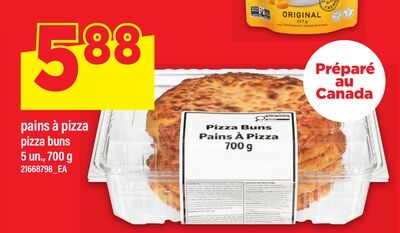 PAINS À PIZZA | PIZZA BUNS, 5 un., 700 g