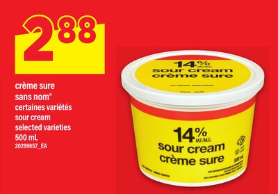 CRÈME SURE SANS NOM® | SOUR CREAM, 500 mL