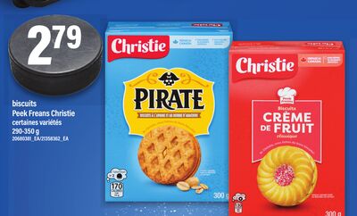 BISCUITS PEEK FREANS CHRISTIE, 290-350 g