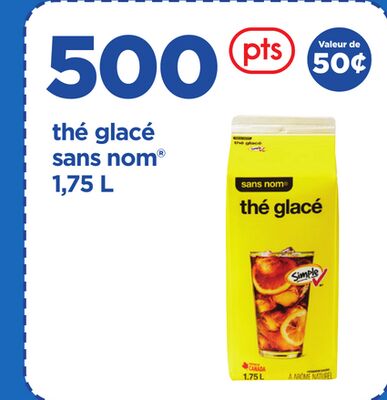 THÉ GLACÉ SANS NOM® 1, 75 L