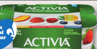 YOGOURT PROBIOTIQUE ACTIVIA