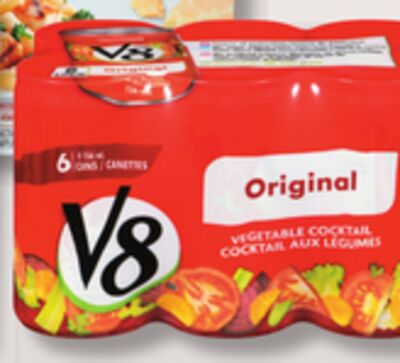 COCKTAIL AUX LÉGUMES V8 (6 x 156 mL)