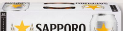 BIÈRE SAPPORO (12 x 355 mL)