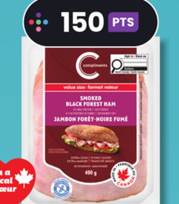 CHARCUTERIES TRANCHÉES COMPLIMENTS Jambon