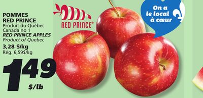 POMMES RED PRINCE