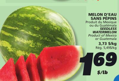 MELON D'EAU SANS PÉPINS