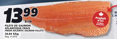 FILETS DE SAUMON ATLANTIQUE FRAIS