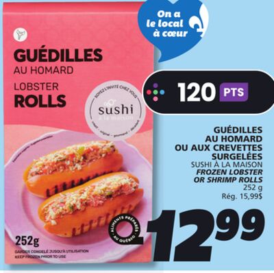 GUÉDILLES AU HOMARD