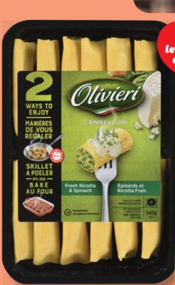 GNOCCHI À POÊLER OU PÂTES FARCIES FRAÎCHES OLIVIERI