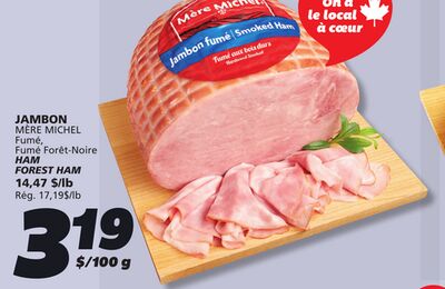 JAMBON MÈRE MICHEL Fumé, JAMBON MÈRE MICHEL Fumé,