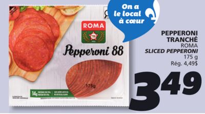 PEPPERONI TRANCHÉ ROMA