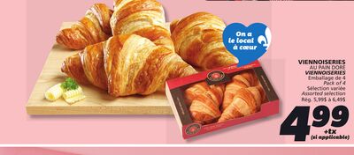 VIENNOISERIES AU PAIN DORÉ