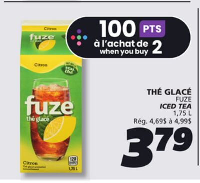 THÉ GLACÉ FUZE