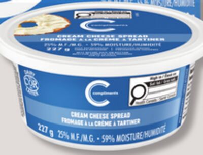 FROMAGE À LA CRÈME COMPLIMENTS