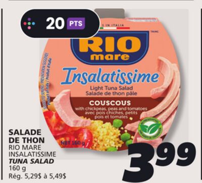 SALADE DE THON RIO MARE