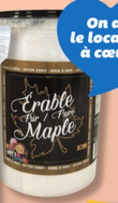 LORBO Barbe à papa à l'érable