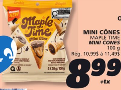 MINI CÔNES MAPLE TIME