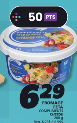 FROMAGE FÉTA COMPLIMENTS