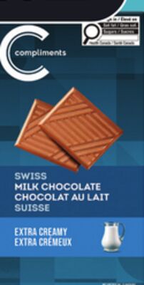CHOCOLAT SUISSE COMPLIMENTS