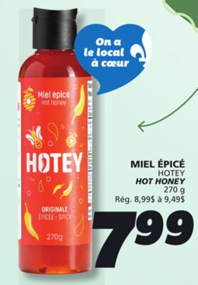 MIEL ÉPICÉ HOTEY