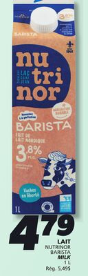 LAIT NUTRINOR BARISTA
