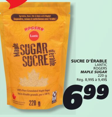 SUCRE D'ÉRABLE LANTIC ROGERS