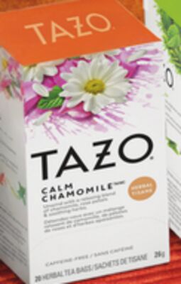 THÉ OU TISANE EN SACHETS TAZO