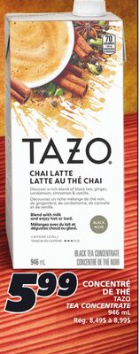 CONCENTRÉ DE THÉ TAZO