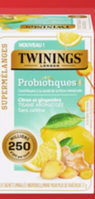 TISANE EN SACHETS TWININGS PROBIOTIQUES