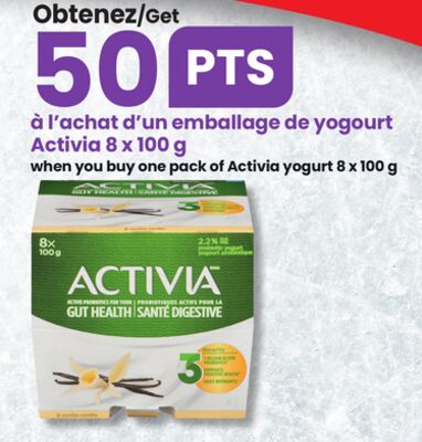 Activia yogurt