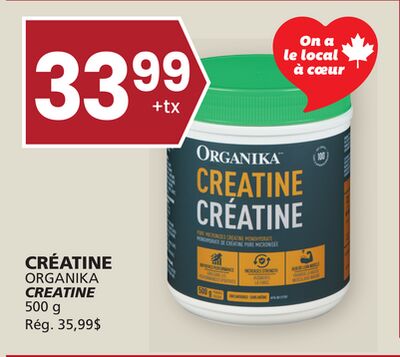 CRÉATINE ORGANIKA