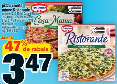 PIZZA CROÛTE MINCE RISTORANTE| RISTORANTE THIN CRUST PIZZA