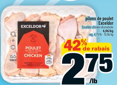 pilons de poulet Exceldor | Exceldor chicken drumsticks