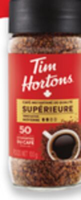 Café instantané Tim Hortons