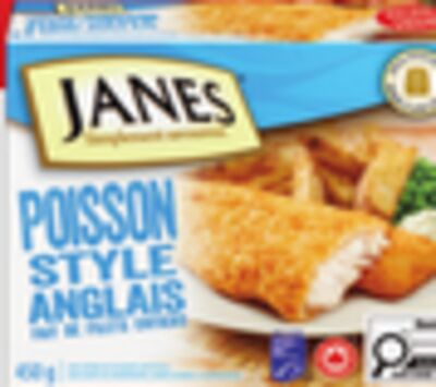 Filets de poisson enrobes de pate Janes