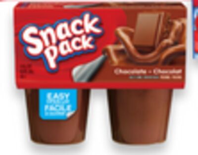 Paq. de 4 coupes Snack Pack