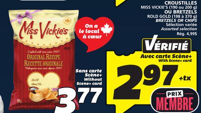 CROUSTILLES MISS VICKIE'S (190 ou 200 g)