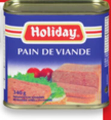 Pain de viande Holiday ou flocons de jambon Maple Leaf