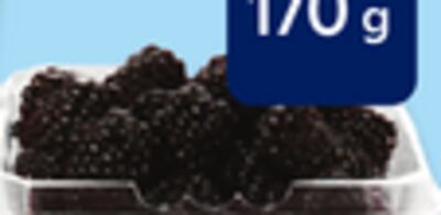 Fraises 454 g ou framboises ou mures 170 g