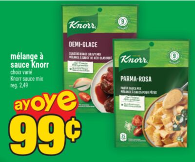 mélange à sauce Knorr | Knorr sauce mix