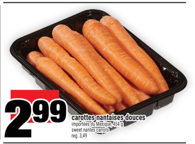 carottes nantaises douces | sweet nantes carrots