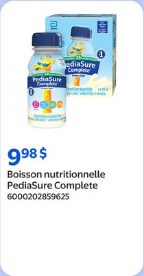 Boisson nutritionnelle pediasure complete