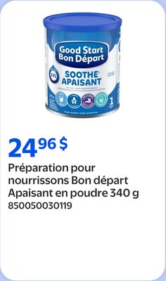 Préparation pour nourrissons bon départ apaisant en poudre 340 g