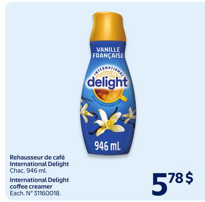 Rehausseur de café International Delight