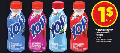 yogourt à boire, 200 mL