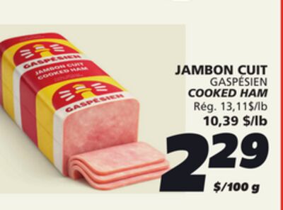 JAMBON CUIT GASPÉSIEN